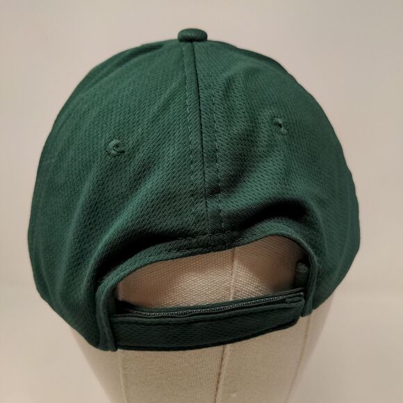 Sport-Tek Men's Strapback Hat Green Adjustable Embroidered Walpole Outdoors Logo - Picture 7 of 11